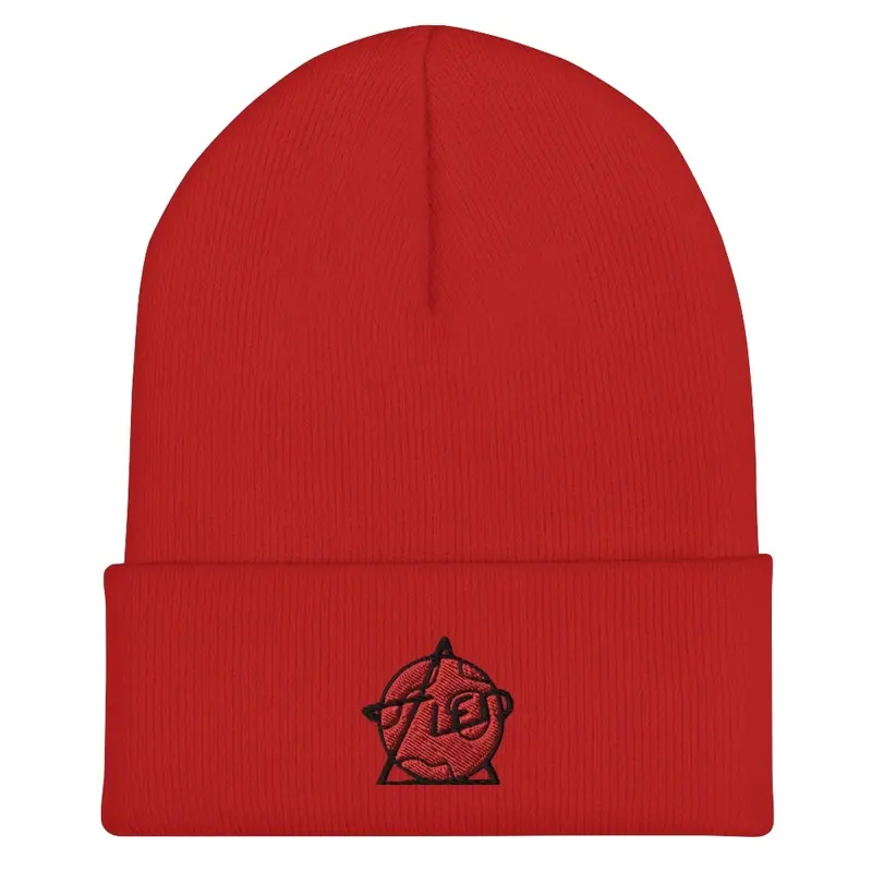 LED RED ALL OVER BEANIE